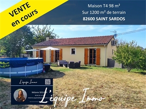 maison-villa à la vente -   82600  VERDUN-SUR-GARONNE, surface 98 m2 vente maison-villa - APR666446